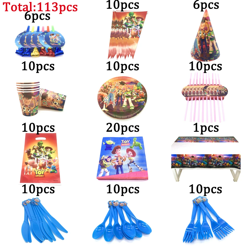 Disney Toy Story Party Supplies Set Box Napkins Plates Tablecloth Cups Knives Forks Spoons Orange Birthday Party Decoration Kids
Disney Toy Story Party Supplies Set Box Napkins Plates Tablecloth Cups Knives Forks Spoons Orange Birthday Party Decoration Kids