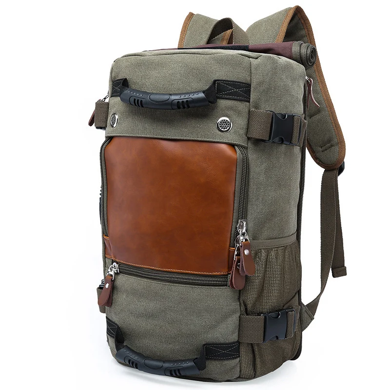 Hot Sell HUNI Literary Retro Casual Large Capacity Canvas Backpack Men's Shoulder Bag Multi-function Travel Leisure Backpack
Hot Sell HUNI Literary Retro Casual Large Capacity Canvas Backpack Men's Shoulder Bag Multi-function Travel Leisure Backpack