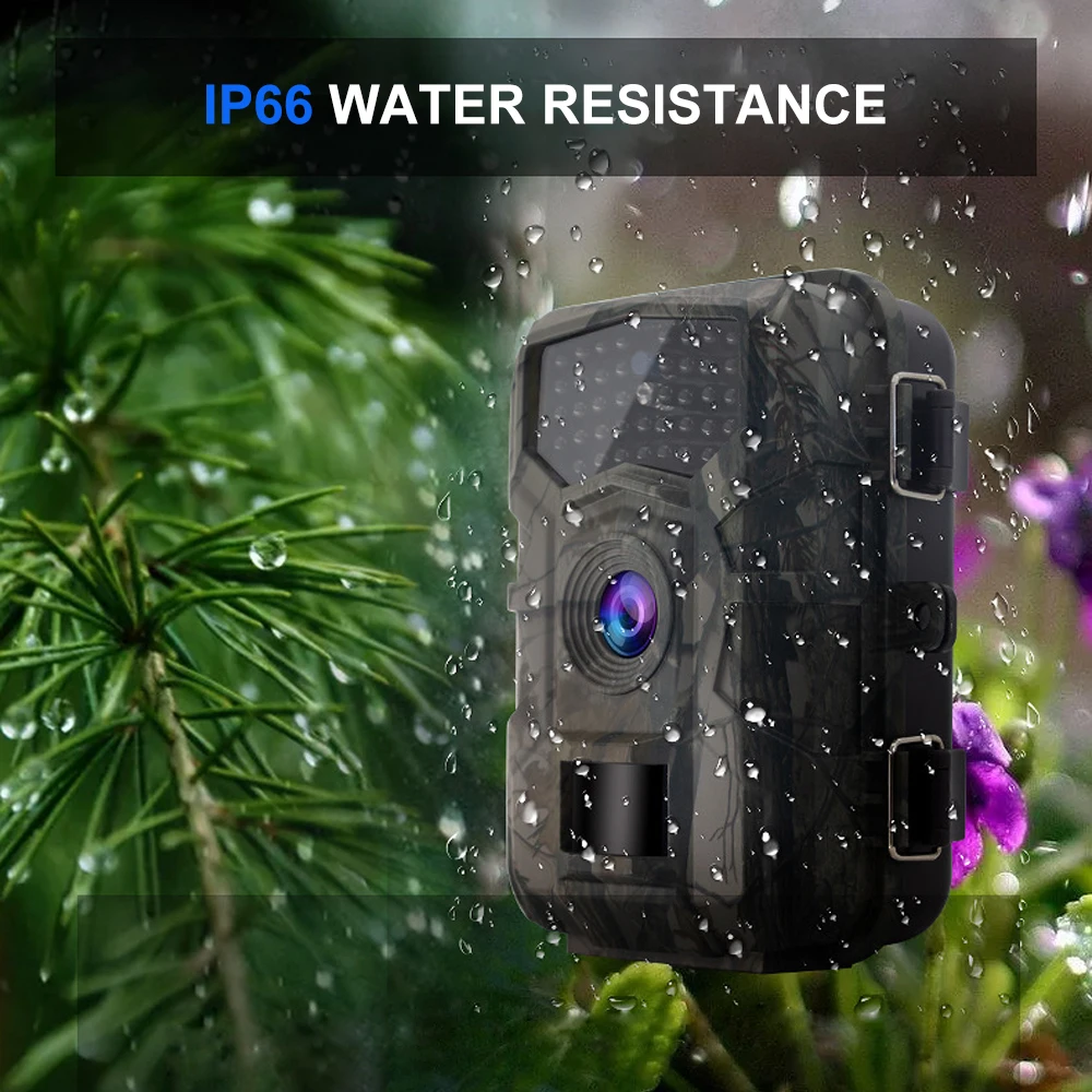 32MP 1080P Trail Camera IP66 Water Resistant Hunting Game Camera Outdoor Camping Wildlife Scouting Camera
32MP 1080P Trail Camera IP66 Water Resistant Hunting Game Camera Outdoor Camping Wildlife Scouting Camera