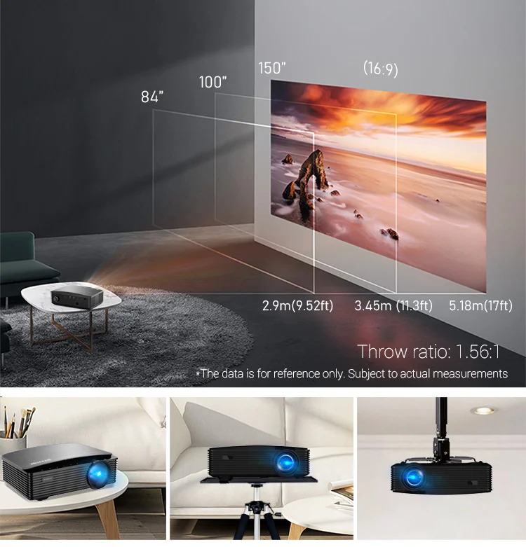 BYINTEK K25 Proyector 3D LCD Video Smart Android Theatre Projector 1080P,Home Theater Led lAsEr Hologram Mobile Projector 4K
BYINTEK K25 Proyector 3D LCD Video Smart Android Theatre Projector 1080P,Home Theater Led lAsEr Hologram Mobile Projector 4K