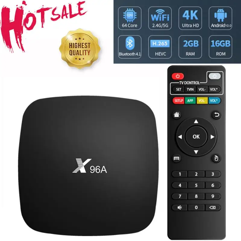 ТВ-приставка X96A, Android 2,4, 4k, двухдиапазонный Wi-Fi, обновленная Ip-приставка, ТВ-приставка, 2 Гб ОЗУ, 16 Гб ПЗУ, 4,1G/5G BT 3D, ТВ-приставка Android
ТВ-приставка X96A, Android 2,4, 4k, двухдиапазонный Wi-Fi, обновленная Ip-приставка, ТВ-приставка, 2 Гб ОЗУ, 16 Гб ПЗУ, 4,1G/5G BT 3D, ТВ-приставка Android