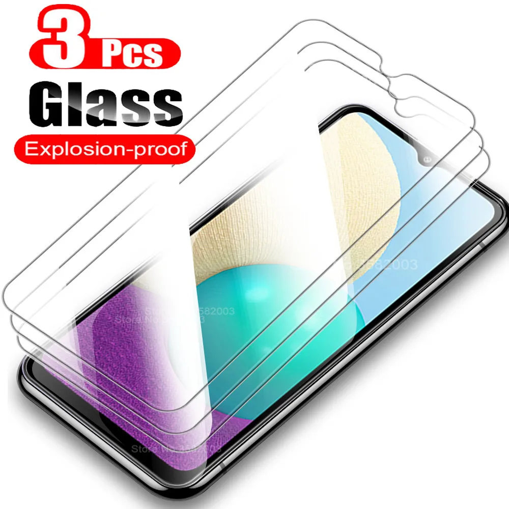 3PCS Clear Tempered Glass For Samsung Galaxy A02 Screen Protector For Samsang A02 A 02 A022 Safty Protective Glass Cover Film HD
3PCS Clear Tempered Glass For Samsung Galaxy A02 Screen Protector For Samsang A02 A 02 A022 Safty Protective Glass Cover Film HD