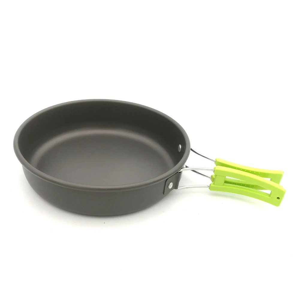 1 Set Outdoor Camping Hiking Picnic Cookware Cooking Set Non-stick Tableware Aluminium Frying Pan Pot Tea Kettle Set
1 Set Outdoor Camping Hiking Picnic Cookware Cooking Set Non-stick Tableware Aluminium Frying Pan Pot Tea Kettle Set