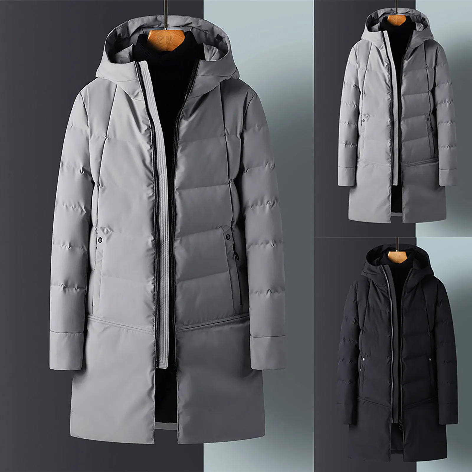Men Winter Lengthened Padded Jacket Parka Long Section 2021 New Warm Thicken Jacket Outwear Windproof Coat Hooded Plus Size
Men Winter Lengthened Padded Jacket Parka Long Section 2021 New Warm Thicken Jacket Outwear Windproof Coat Hooded Plus Size