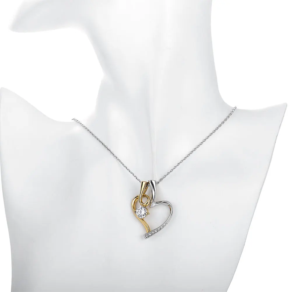 INALIS Gold Color Sliver Color Heart Shape Necklace Czech Drill Chain Necklace For Women Fashion Jewelry Gift Best Selling
INALIS Gold Color Sliver Color Heart Shape Necklace Czech Drill Chain Necklace For Women Fashion Jewelry Gift Best Selling