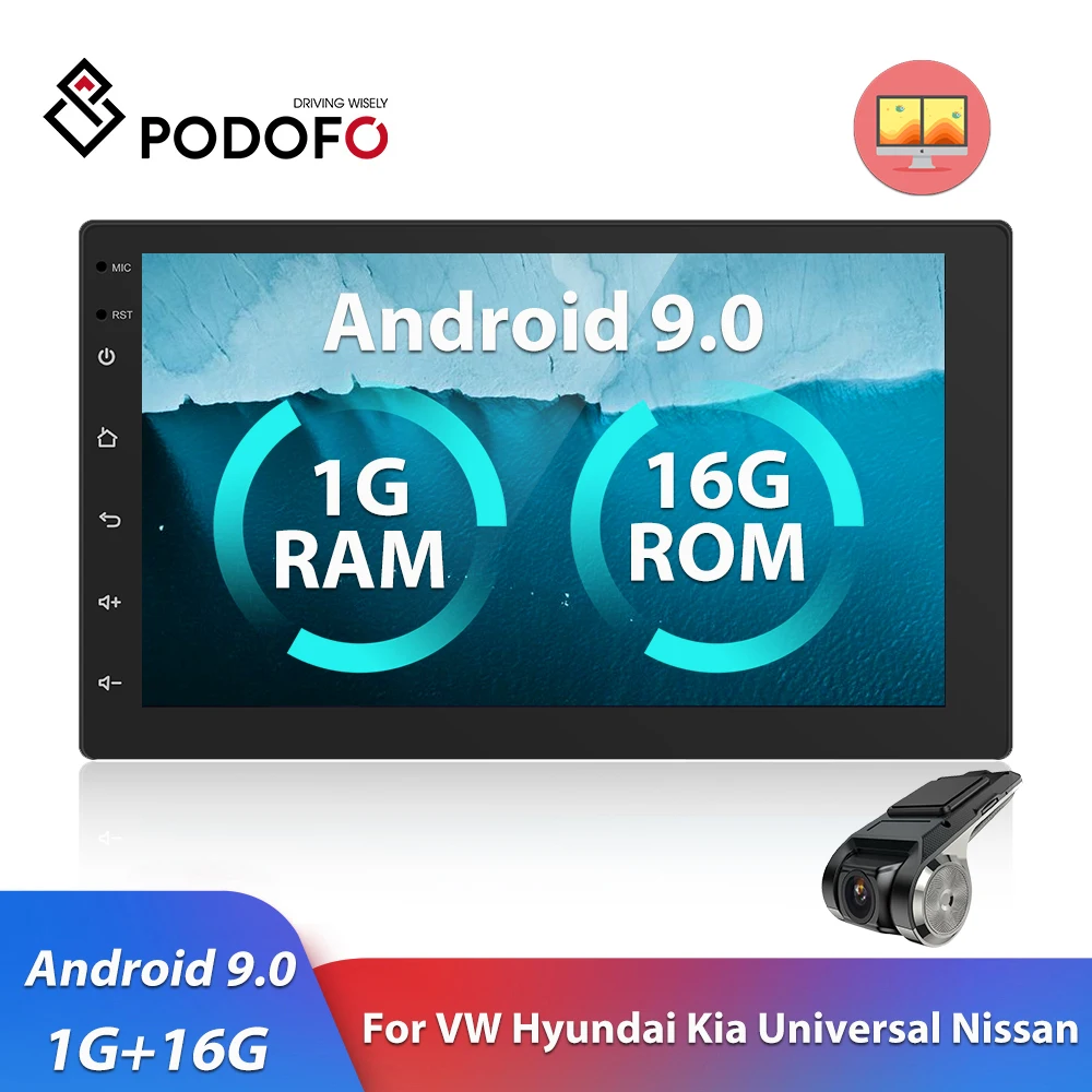 Podofo 2Din GPS автомобильное радио 7 ''Android 9,0 Spilt Sreen Автомобильный мультимедийный плеер для универсального Nissan Toyota VW Skoda
Podofo 2Din GPS автомобильное радио 7 ''Android 9,0 Spilt Sreen Автомобильный мультимедийный плеер для универсального Nissan Toyota VW Skoda