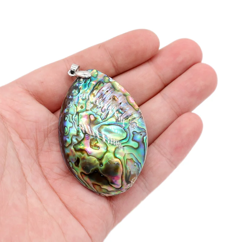 Craft Vintage Colorful Double Sided Abalone Pendants Charms Random Natural Mother Pearl Shell Pendants for Jewelry Making
Craft Vintage Colorful Double Sided Abalone Pendants Charms Random Natural Mother Pearl Shell Pendants for Jewelry Making