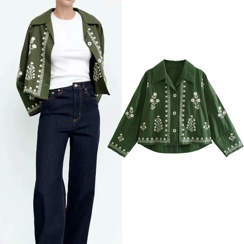Za 2021 Vintage print Shirt Women Button Up Shirt Women Fashion Pocket Long Sleeve Top Female Streetwear Summer Blouse
Za 2021 Vintage print Shirt Women Button Up Shirt Women Fashion Pocket Long Sleeve Top Female Streetwear Summer Blouse