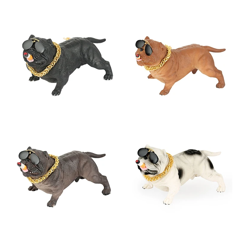Top Car Product Doll Bully Dog Ornaments With Anti-slip Mat For Auto Interior Dashboard Home Tabletop Decoration Dropship 
Top Car Product Doll Bully Dog Ornaments With Anti-slip Mat For Auto Interior Dashboard Home Tabletop Decoration Dropship