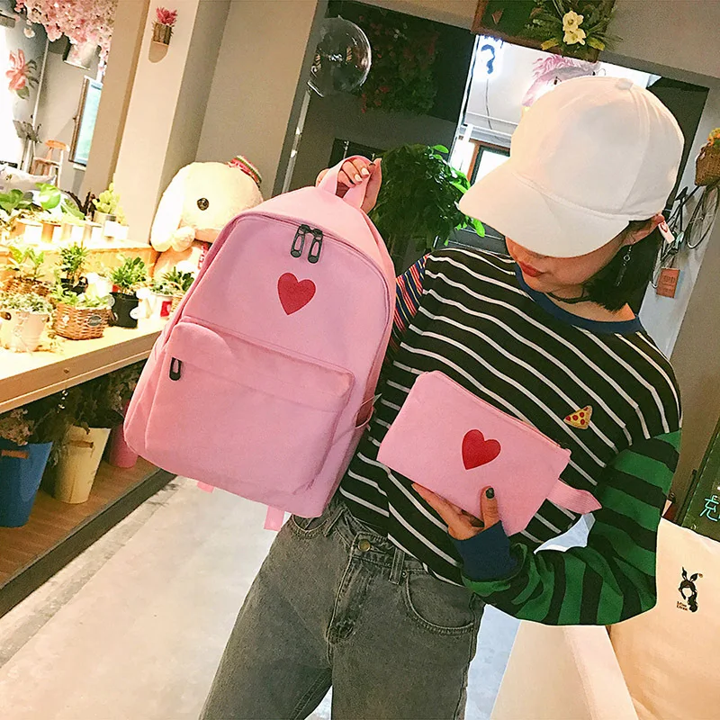 Schoolbag female middle school students Korean version backpack backpack college wind canvas BF computer bag male couple
Schoolbag female middle school students Korean version backpack backpack college wind canvas BF computer bag male couple