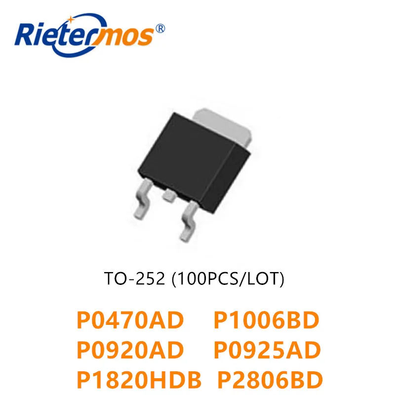 100 шт. P0470AD P0920AD P0925AD P1006BD P1820HDB P2806BD N-CHANNEL | Электроника