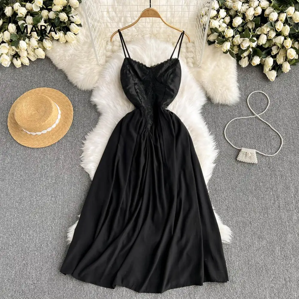 Sexy Black Spaghetti Strap Dress 2022 Summer Women Off Shoulder High Waist Jacquard Big Swing Party Prom Dresses Runway Dress
Sexy Black Spaghetti Strap Dress 2022 Summer Women Off Shoulder High Waist Jacquard Big Swing Party Prom Dresses Runway Dress