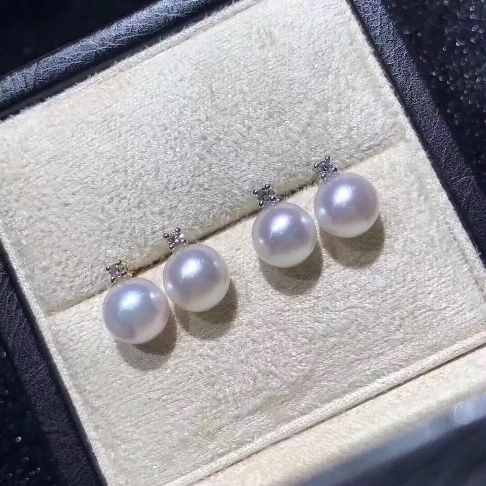 Shining Charm 18K Yellow Gold Stud Earrings Mountings Settings AU750 Jewelry Findings for Pearls Beads Stones Agate Coral Jade
Shining Charm 18K Yellow Gold Stud Earrings Mountings Settings AU750 Jewelry Findings for Pearls Beads Stones Agate Coral Jade