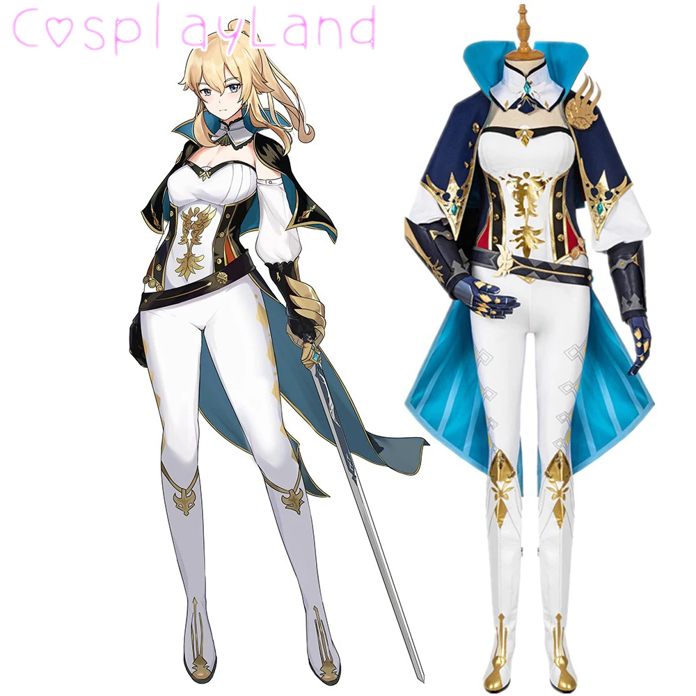 Genshin Impact Jean Cosplay Costume Carnival Halloween Dress Women Performance Outfit Props Genshin Impact Costumes Jean Suit
Genshin Impact Jean Cosplay Costume Carnival Halloween Dress Women Performance Outfit Props Genshin Impact Costumes Jean Suit