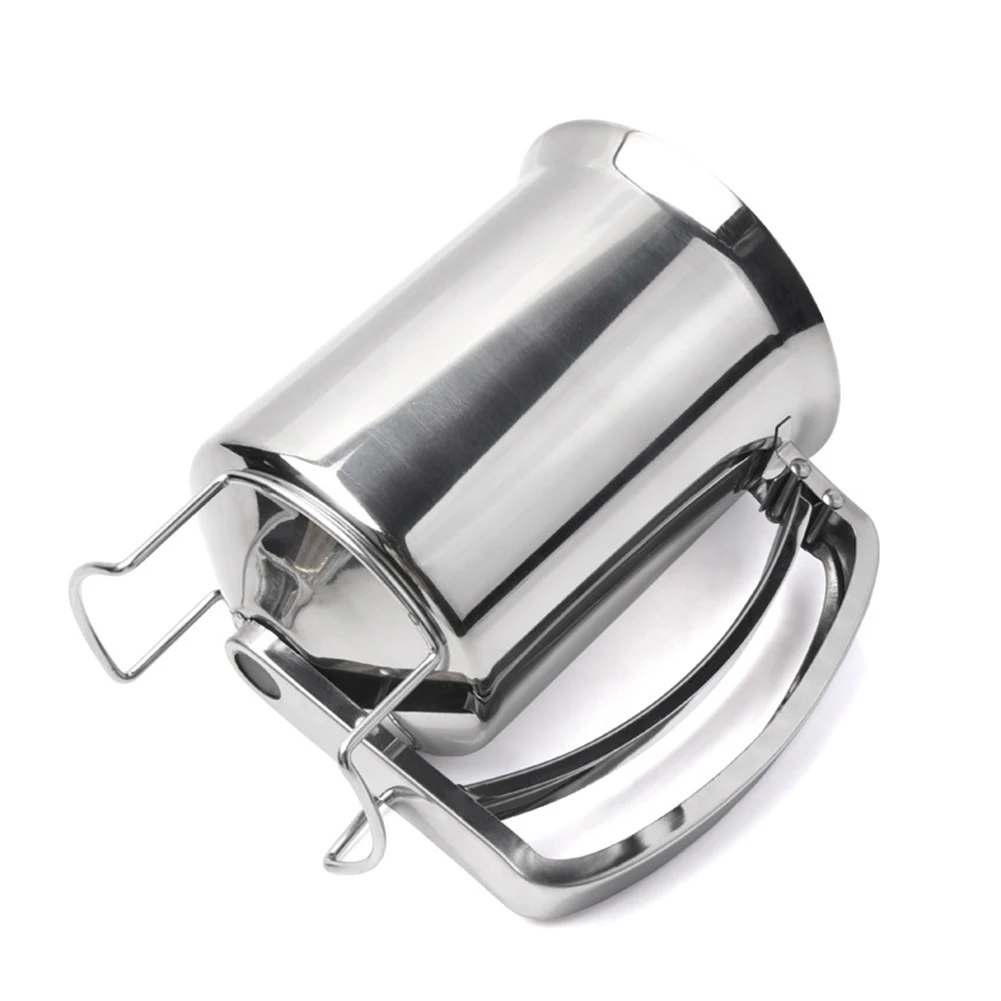 New Stainless Steel Cupcake Pancake Batter Dispenser Muffin Baking DIY Cream Separator Cup Steel
New Stainless Steel Cupcake Pancake Batter Dispenser Muffin Baking DIY Cream Separator Cup Steel