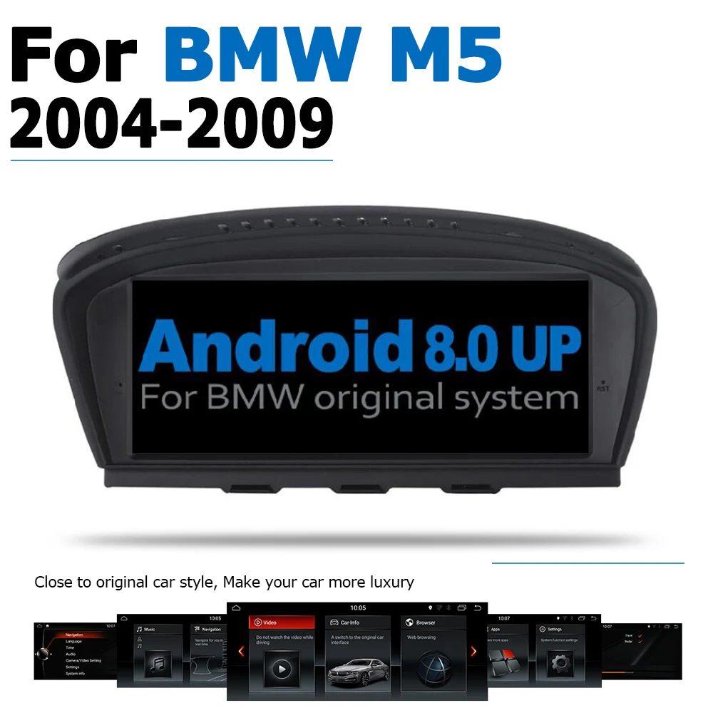 2 Din Автомобильный мультимедийный плеер для BMW 5 серии E39 1995 ~ 2003 радиоприемник Android