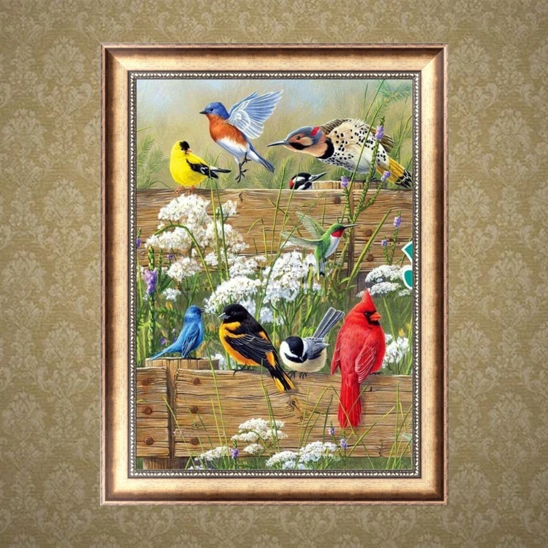 Birds DIY 5D Diamond Embroidery Animal Painting Cross Stitch Home Decor Craft
Birds DIY 5D Diamond Embroidery Animal Painting Cross Stitch Home Decor Craft
