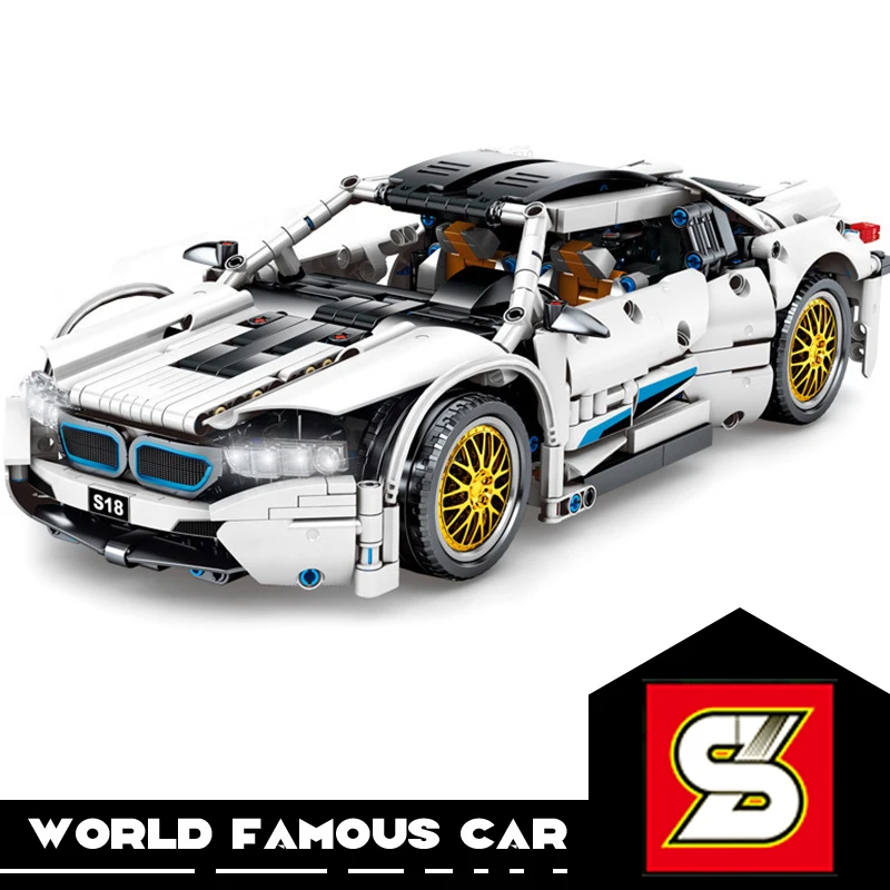 SY High-tech Racing Famous Car Blocks Bricks 1/14 Model DIY Toys For Boys Sport Cars Children Gift Vehicle Speed Racers
SY High-tech Racing Famous Car Blocks Bricks 1/14 Model DIY Toys For Boys Sport Cars Children Gift Vehicle Speed Racers