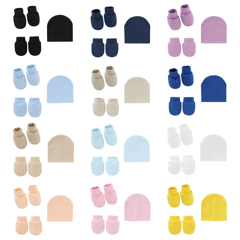 Baby Anti Scratching Knitted Cotton Gloves+Hat+Foot Cover Set Mittens Socks Cap null
Baby Anti Scratching Knitted Cotton Gloves+Hat+Foot Cover Set Mittens Socks Cap null