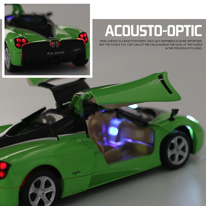 1:32 машинка Pagani Huayra из сплава Литые и игрушечные автомобили игрушечная коллекция