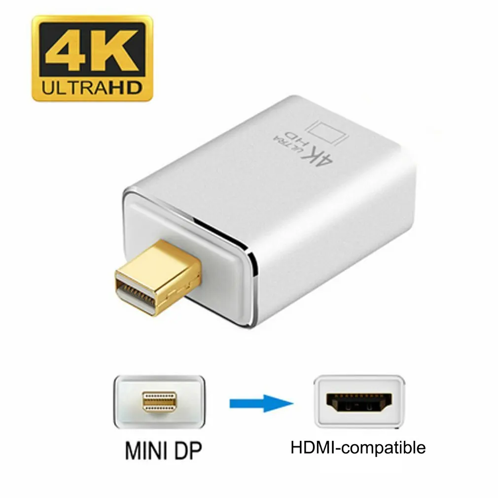 Mini DP To TV Adapter 4K Mini DP To Hdmi-compatible Converter Suitable For Air IMAC PRO Surface Adapter
Mini DP To TV Adapter 4K Mini DP To Hdmi-compatible Converter Suitable For Air IMAC PRO Surface Adapter