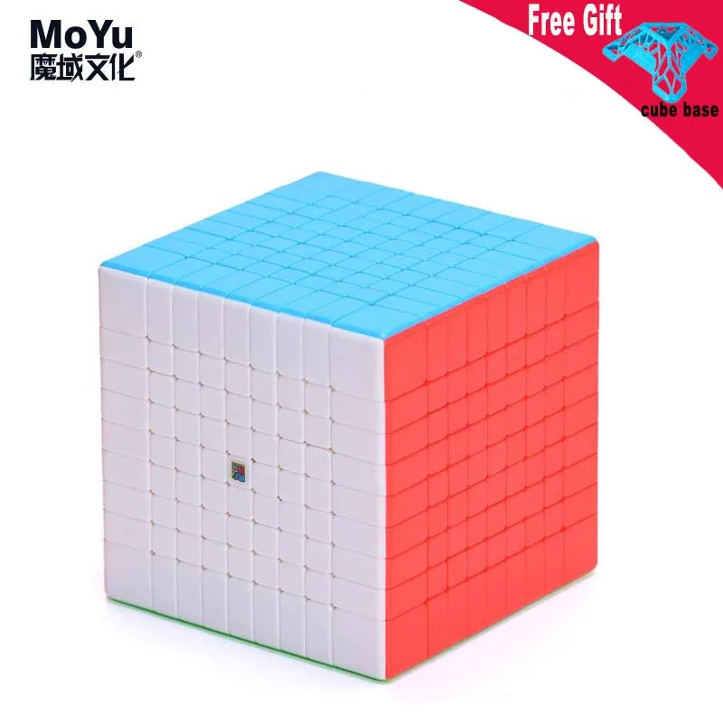 MOYU Yuhu Meilong Magic Cube 9x9 CuberSpeed stickerelss кубатуры класса 9x9x9 Mofang Jiaoshi cubo magico обучающие