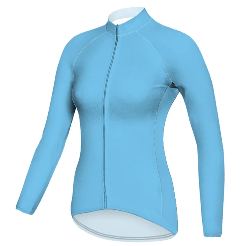 Cycling Jerseys Long Sleeve Shirt Bicycle Polyester Breathable Mtb Bike Wear Triathlon Maillot Ciclismo Sport Women Blue clothes
Cycling Jerseys Long Sleeve Shirt Bicycle Polyester Breathable Mtb Bike Wear Triathlon Maillot Ciclismo Sport Women Blue clothes