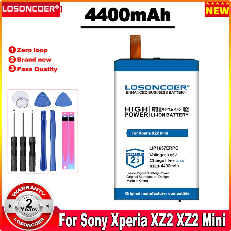 Аккумулятор LOSONCOER LIP1657ERPC 4400 мА · ч для SONY Xperia XZ2 mini аккумулятор ~ в наличии |