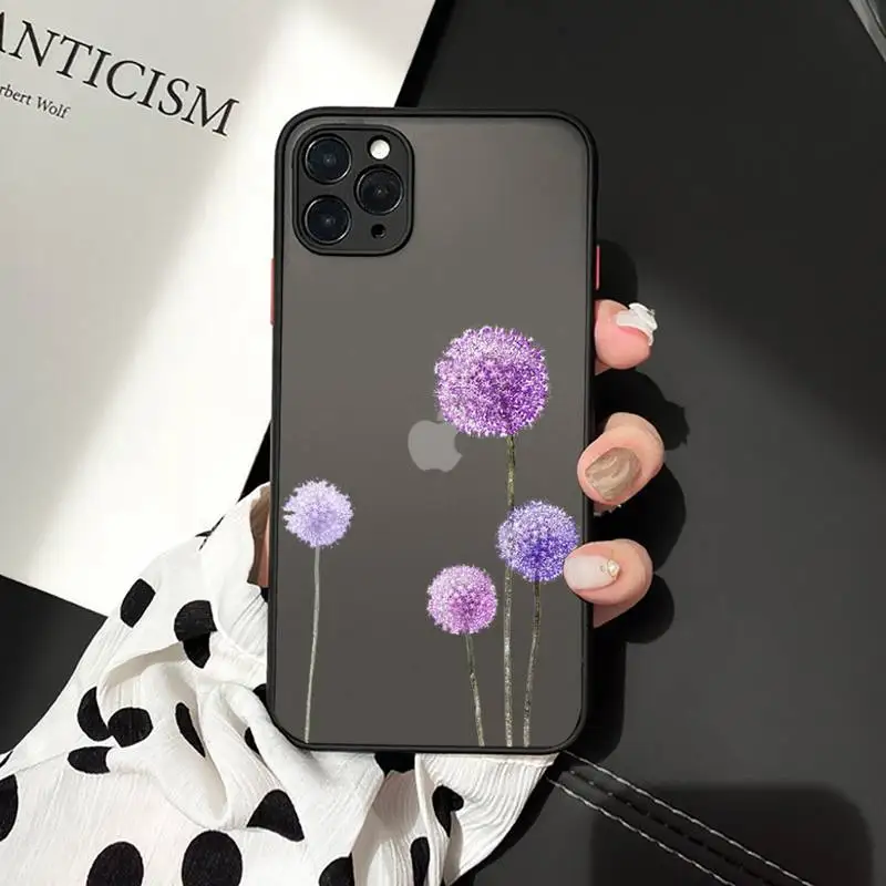 Simple Lavender Purple Flowers Phone Cases matte transparent For iphone 7 8 11 12 plus mini x xs xr pro max cover
Simple Lavender Purple Flowers Phone Cases matte transparent For iphone 7 8 11 12 plus mini x xs xr pro max cover
