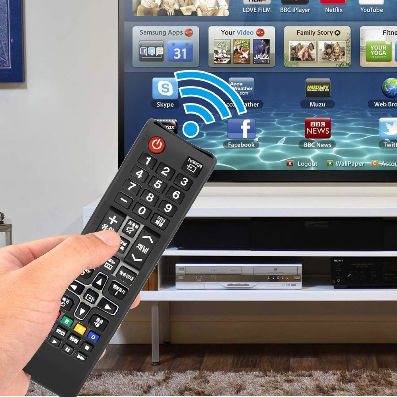 Silicone TV Remote Control Protector Case Cover Skin for Samsung AA59-00600A AA59-00817A AA59-00785A AA59-00601A BN59-01180A
Silicone TV Remote Control Protector Case Cover Skin for Samsung AA59-00600A AA59-00817A AA59-00785A AA59-00601A BN59-01180A