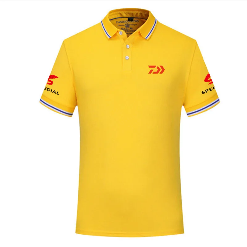Daiwa Clothing Fishing Tshirt Men Breathable Quick Dry Fishing Clothes Outdoor Clothing Short Sleeve Sport Shirt Polo T-shirt
Daiwa Clothing Fishing Tshirt Men Breathable Quick Dry Fishing Clothes Outdoor Clothing Short Sleeve Sport Shirt Polo T-shirt