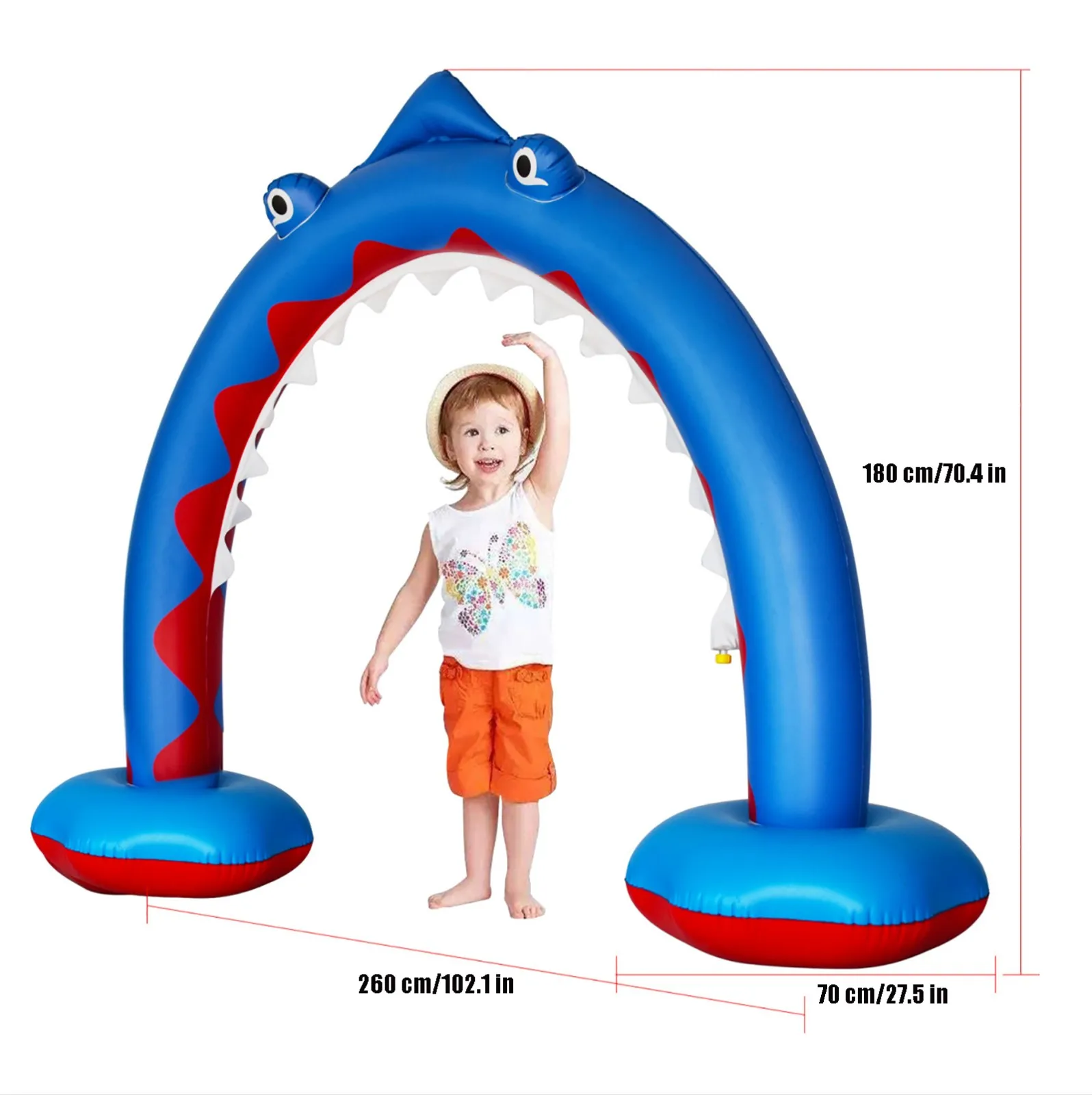 Inflatable Sprinkler Arch Toys Giant Sprinkler For Kids Inflatable Arch Water Toys Summer Outdoor Swimming Play
Inflatable Sprinkler Arch Toys Giant Sprinkler For Kids Inflatable Arch Water Toys Summer Outdoor Swimming Play