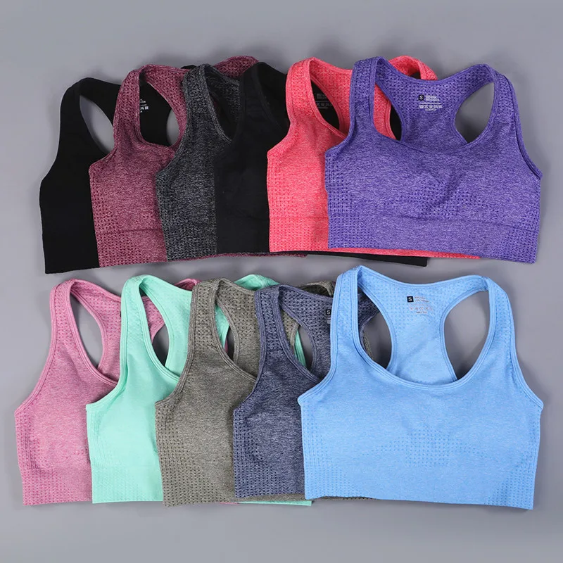 10 colors Women Seamless Fitness Sports Bra Running Workout Yoga Bra Female Sportswear GYM Clothing Crop Top+High Waist Leggings
10 colors Women Seamless Fitness Sports Bra Running Workout Yoga Bra Female Sportswear GYM Clothing Crop Top+High Waist Leggings