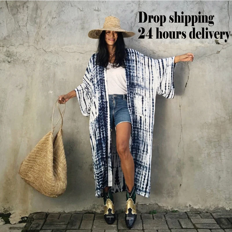 Beach Cover Up Lace-Up Printed Cardigan Beach Skirt Bikini Blouse Swimsuit With Cardigan Sun Protection Clothing Holiday Skirt 
Beach Cover Up Lace-Up Printed Cardigan Beach Skirt Bikini Blouse Swimsuit With Cardigan Sun Protection Clothing Holiday Skirt