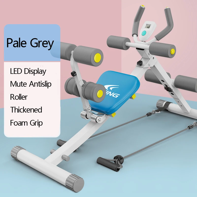 AB Coaster Abdominal Trainer Exercise Machine, Height Adjustable Body Muscle Core Workout Fitness Equipment for Home Gym
AB Coaster Abdominal Trainer Exercise Machine, Height Adjustable Body Muscle Core Workout Fitness Equipment for Home Gym
