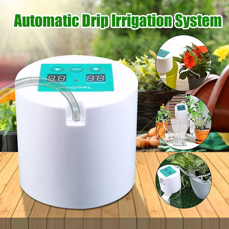 Potted Automatic Watering Device Smart Watering Dripper Garden Irrigation Controller Timer Watering Control Device Package
Potted Automatic Watering Device Smart Watering Dripper Garden Irrigation Controller Timer Watering Control Device Package