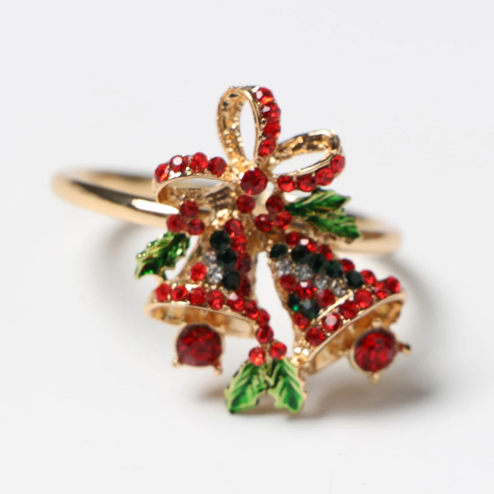 High-end Christmas Tree Napkin Ring Bow Flower Wreath Mouth Ring Hotel Sample Room Set Table Christmas Napkin Buckle
High-end Christmas Tree Napkin Ring Bow Flower Wreath Mouth Ring Hotel Sample Room Set Table Christmas Napkin Buckle