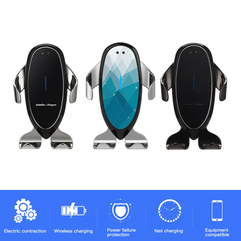 Car Mobile Phone Holder, Wireless Charger, Fast Charging, Convenient Infrared Induction Mobile Phone Fast Charging Stand
Car Mobile Phone Holder, Wireless Charger, Fast Charging, Convenient Infrared Induction Mobile Phone Fast Charging Stand