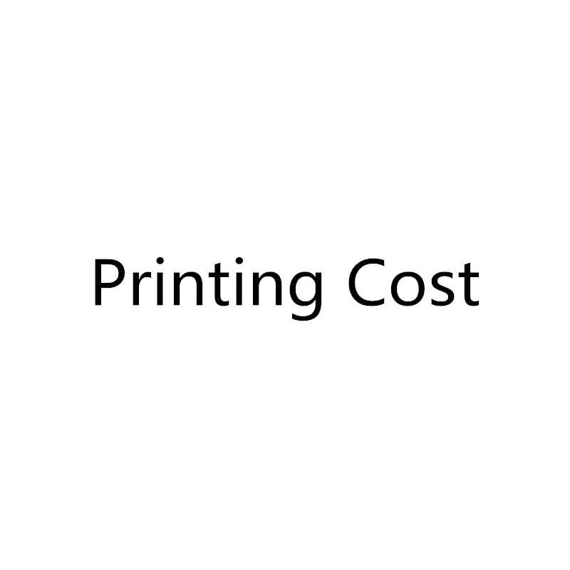 Printing Cost 
Printing Cost