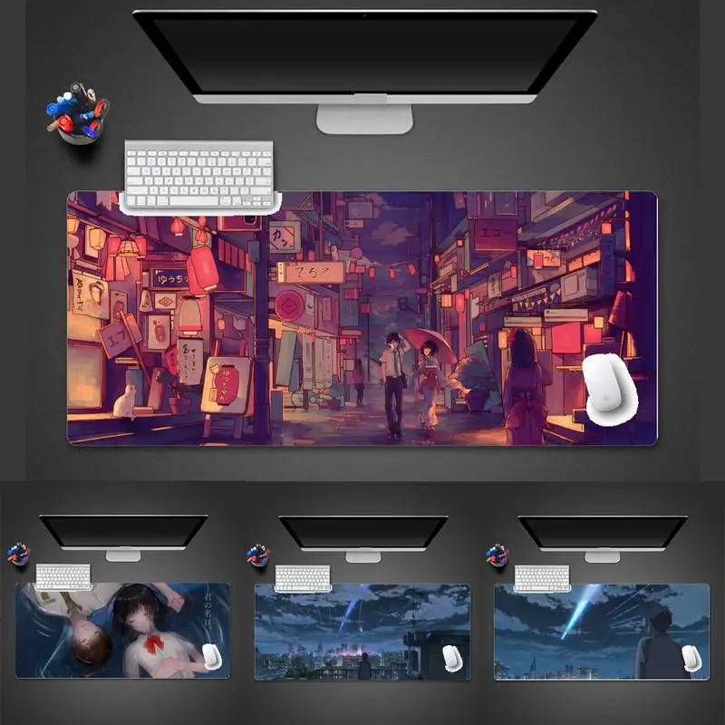 Anime your name Rubber Mouse Durable Desktop Mousepad Game Office Work Mouse Mat pad X XL XXL Non-slip Laptop Cushion
Anime your name Rubber Mouse Durable Desktop Mousepad Game Office Work Mouse Mat pad X XL XXL Non-slip Laptop Cushion