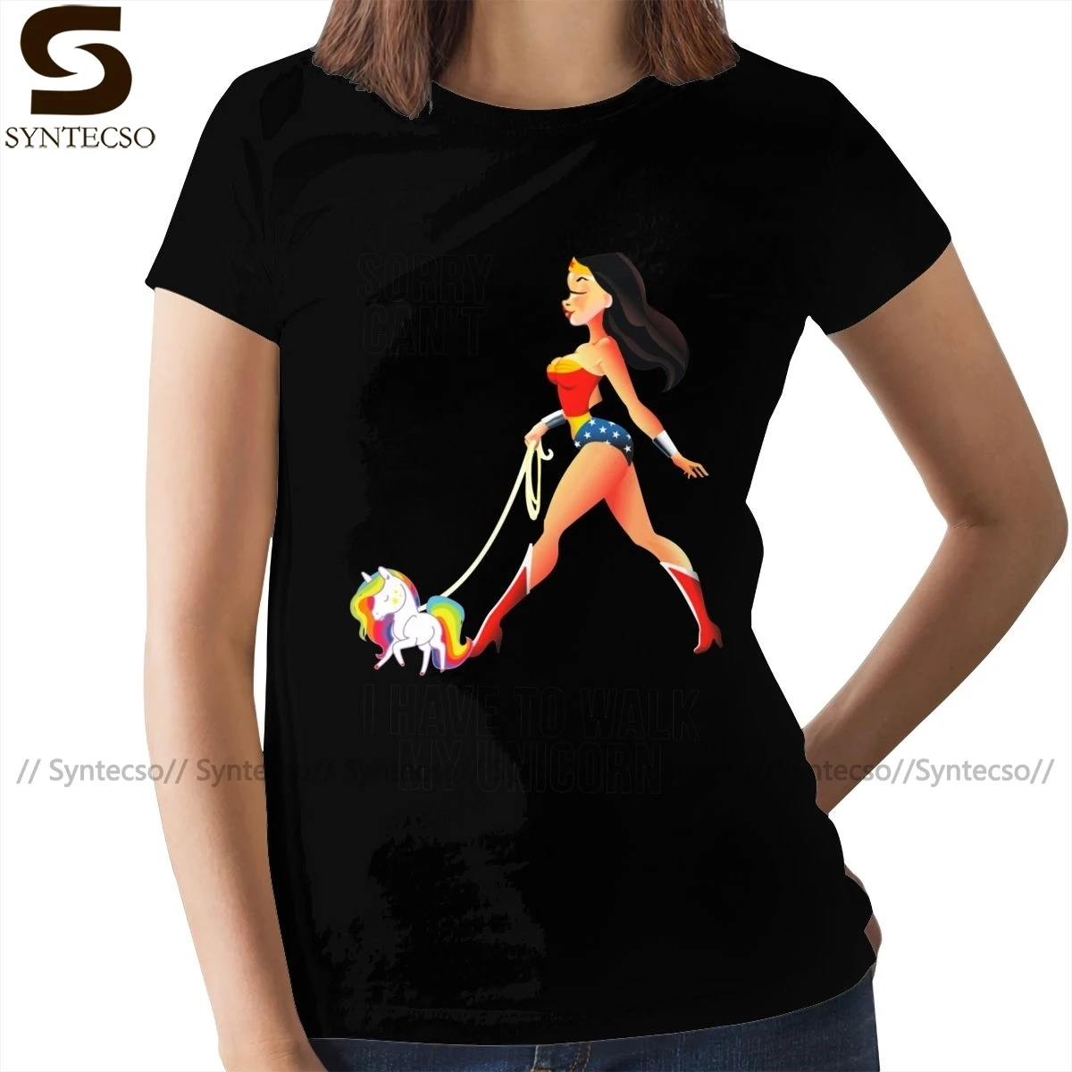 Sorry T-Shirt Sorry Can't I Have To Walk My Unicorn T Shirt Large size Short Sleeve Women tshirt Cotton Ladies Tee Shirt
Sorry T-Shirt Sorry Can't I Have To Walk My Unicorn T Shirt Large size Short Sleeve Women tshirt Cotton Ladies Tee Shirt