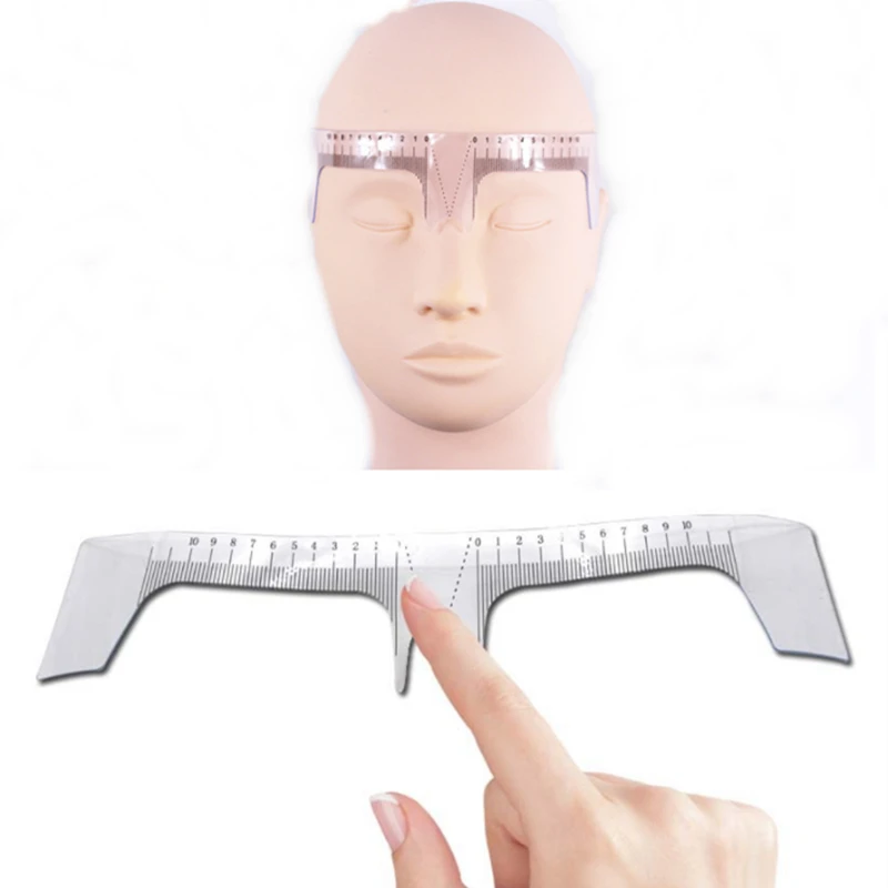 1pc Microblade Permanent Makeup Stencil Plastic Eyebrow Ruler Tattoo Cosmetic Shaping Measure Tool Reusable Easy to use
1pc Microblade Permanent Makeup Stencil Plastic Eyebrow Ruler Tattoo Cosmetic Shaping Measure Tool Reusable Easy to use