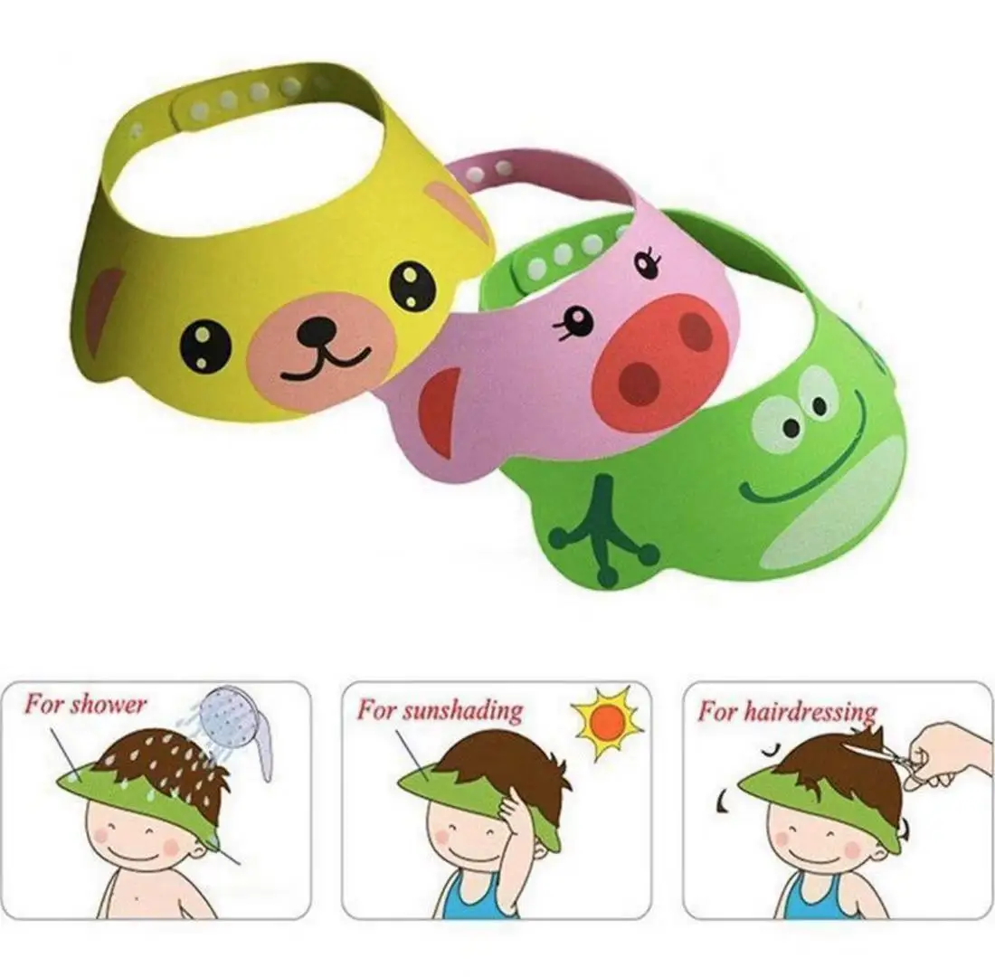 1Pc/Lot Newborn Baby Cartoon Shower Cap Sunshade Boys Girls Soft Bathing Learning
1Pc/Lot Newborn Baby Cartoon Shower Cap Sunshade Boys Girls Soft Bathing Learning