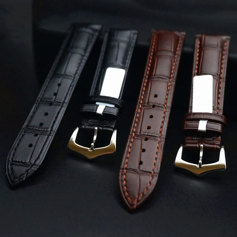 Leather Watch Strap 18mm 19mm 20mm 21mm 22mm Watchband For Women Men Watch Accessories Solid Buckle Black Brown
Leather Watch Strap 18mm 19mm 20mm 21mm 22mm Watchband For Women Men Watch Accessories Solid Buckle Black Brown