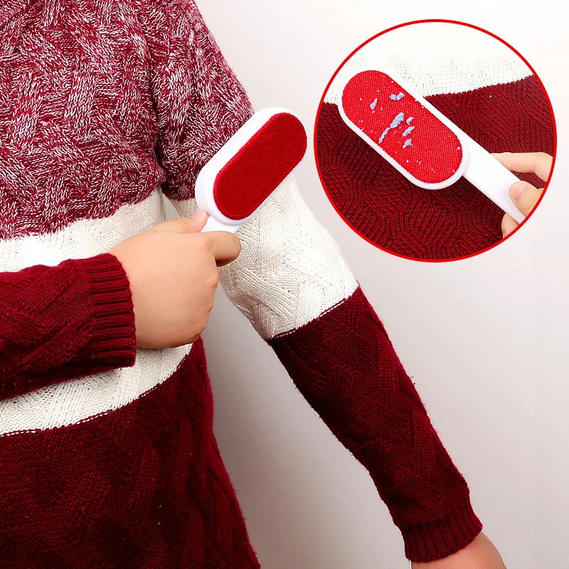 Double sided Reusable Clothes Lint Remover Magic Static Brush Clothes plush cleaning brush Cat dog Pet Hair Remover
Double sided Reusable Clothes Lint Remover Magic Static Brush Clothes plush cleaning brush Cat dog Pet Hair Remover