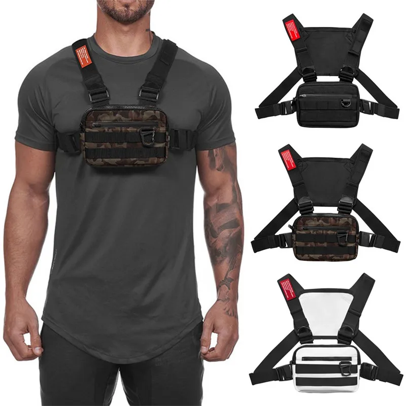 1PCS Men Tactical Waist Bag Tactical Vest Chest Pack Hip Hop Function Chest Rig Pack
1PCS Men Tactical Waist Bag Tactical Vest Chest Pack Hip Hop Function Chest Rig Pack