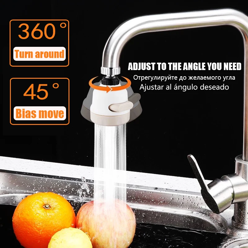 360 Rotating Nozzle For Kitchen Faucet Booster Faucet Shower Shower Head 3 Level Mixer Aerator Kitchen Accessories Dropshipping
360 Rotating Nozzle For Kitchen Faucet Booster Faucet Shower Shower Head 3 Level Mixer Aerator Kitchen Accessories Dropshipping