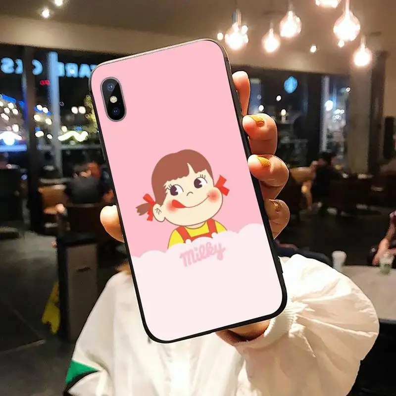 Sweet Peko Milk Milky Cute cartoon pink Phone Case for iPhone 11 12 pro XS MAX 8 7 6 6S Plus X 5S SE 2020 XR
Sweet Peko Milk Milky Cute cartoon pink Phone Case for iPhone 11 12 pro XS MAX 8 7 6 6S Plus X 5S SE 2020 XR