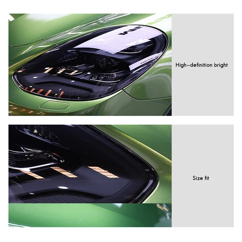 2PCS Car Light Film TPU Front Headlight Lamp Film Sticker for Porsche Palamela
2PCS Car Light Film TPU Front Headlight Lamp Film Sticker for Porsche Palamela