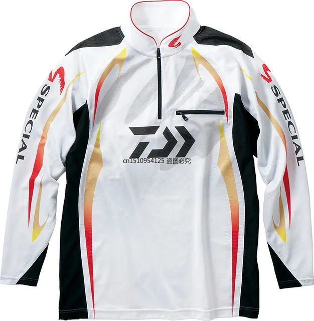 DAIWA 2020 New Long Sleeves Fishing Clothing Jersey Anti-UV Breathable Sportswear Fishing Clothes Sets Fishing Shirt
DAIWA 2020 New Long Sleeves Fishing Clothing Jersey Anti-UV Breathable Sportswear Fishing Clothes Sets Fishing Shirt
